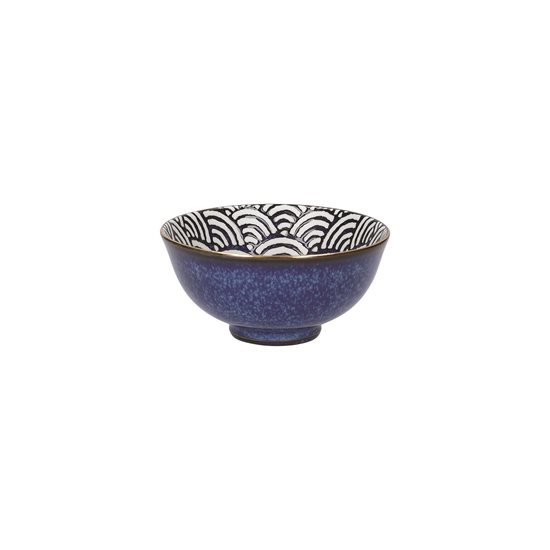Miso tál, porcelán, 11,5 cm, "Satori", Indigo Blue szín – Mikasa