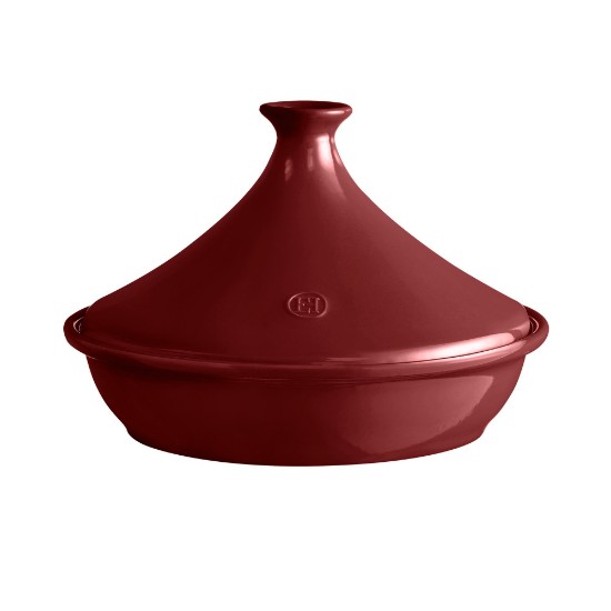 Tajine, kerámia, 32,5cm/2,5L, "Fable Red" - Emile Henry