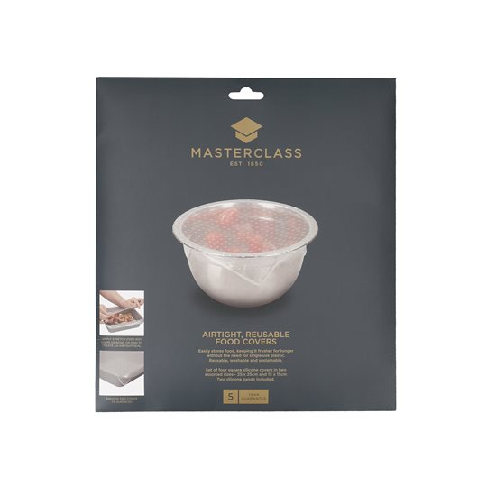 Szett élelmiszerek tárolására, szilícium, "MasterClass" - Kitchen Craft