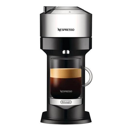 1500 W-os kávéfőző, "VertuoNext Deluxe", Chrome - Nespresso