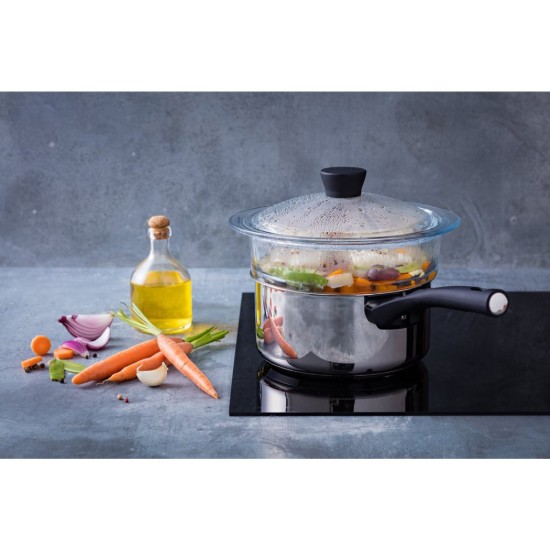 Hőálló üvegből készült szűrő gőzöléshez, 24 cm/4 l – PYREX