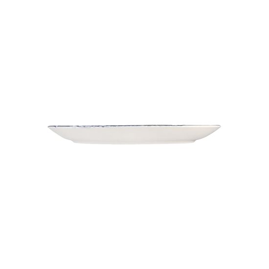 Ovális tányér, porcelán, 21 cm, "Ethos Vortex" - Porland