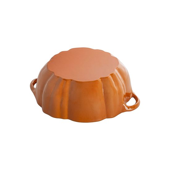  Staub - Pumpkin Cocotte fazék, öntöttvas, 24cm/3,45L, Cinnamon