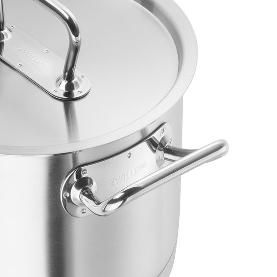 Fazék fedővel, rozsdamentes acél, 24cm/8.1L, "Professional S" - Zwilling