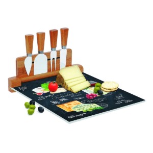 Tálalókészlet sajtokhoz, 6 db, 30 × 25 cm, "World of Cheese" - Easy Life
