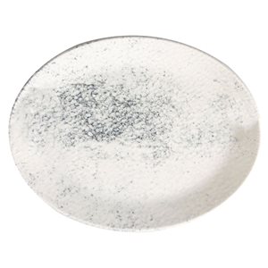 Oval Ethos Smoky tányér 31 cm - Porland