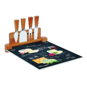 Tálalókészlet sajtokhoz, 6 db, 30 × 25 cm, "World of Cheese" - Easy Life