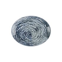 Ovális tányér, porcelán, 21 cm, "Ethos Vortex" - Porland
