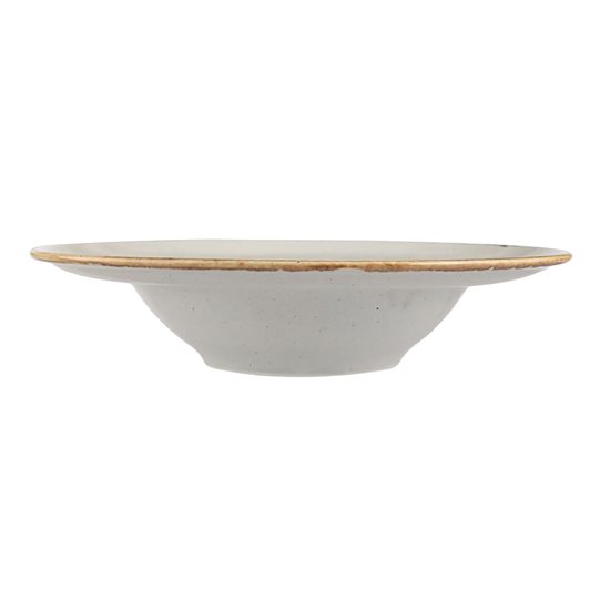 Mélytányér, porcelán, 30cm, "Északok", Szürke - Porland