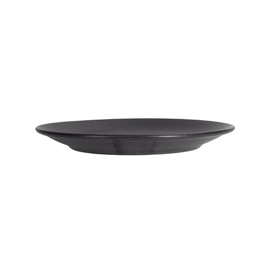 Porcelán tányér, 24 cm, "Északok", fekete - Porland