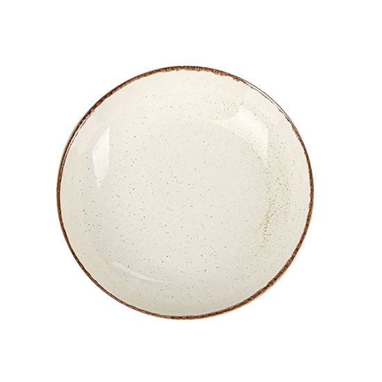 Porland - Porcelán tál, 22cm/0,83L, "Seasons", bézs 
