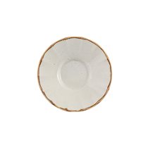 Teáscsészealj, porcelán, 12cm, "Északok", szürke - Porland