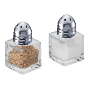 2 db mini sószóró készlet, üveg - Westmark