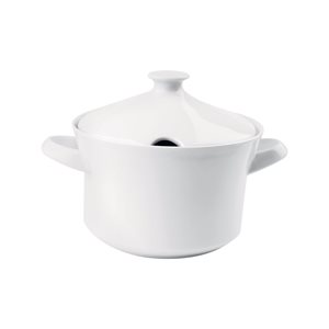 Levesestál, fedővel, porcelán, 19cm/2,93L, "Gastronomi Lebon" - Porland