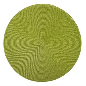 Kerek alakú asztalszőnyeg, 38 cm, "Kör", zöld - Saleen