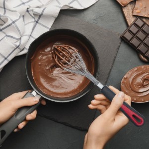 Mini habverő, rozsdamentes acél, 24 cm, "Gallant" - Westmark