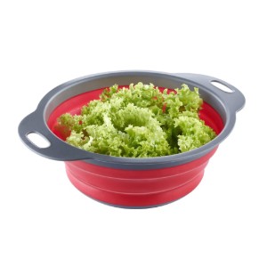 Összecsukható szűrő, műanyag, 22 cm, "Maxi", piros - Westmark