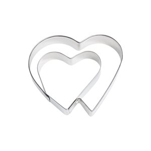 Süteményvágó, 6,5 cm, "Dupla szív" - Westmark