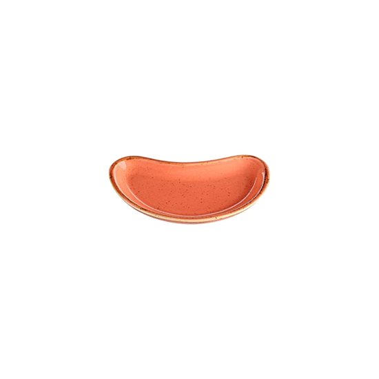 Mini tál előételek tálalásához, porcelán, 10 cm, "Alumilite Seasons", Narancs szín - Porland
