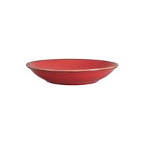 Porland - 21 cm-es piros Alumilite Seasons mély tányér