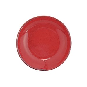 Porland - 21 cm-es piros Alumilite Seasons mély tányér