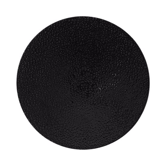 Porcelán tányér, 27 cm, "Ethos Black Moss" - Porland