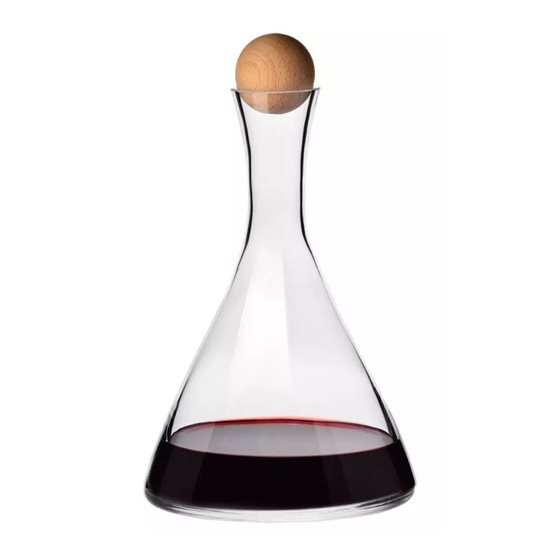 Dekantáló, kristályüveg, 1L, "Wine Connoisseur" - Krosno