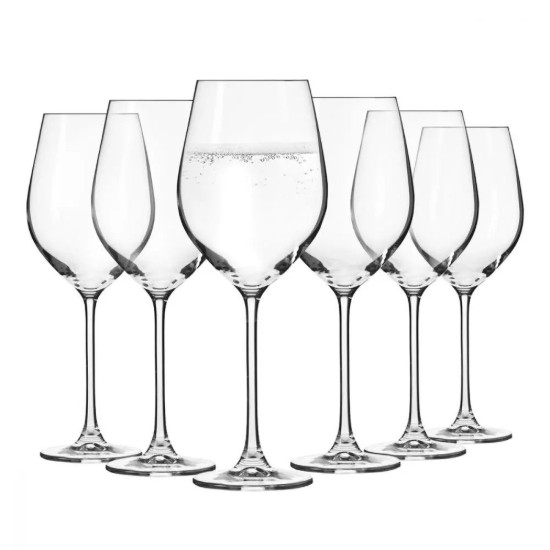 6 darabos vizespohár készlet, kristályüveg, 580 ml, 'Splendour' - Krosno