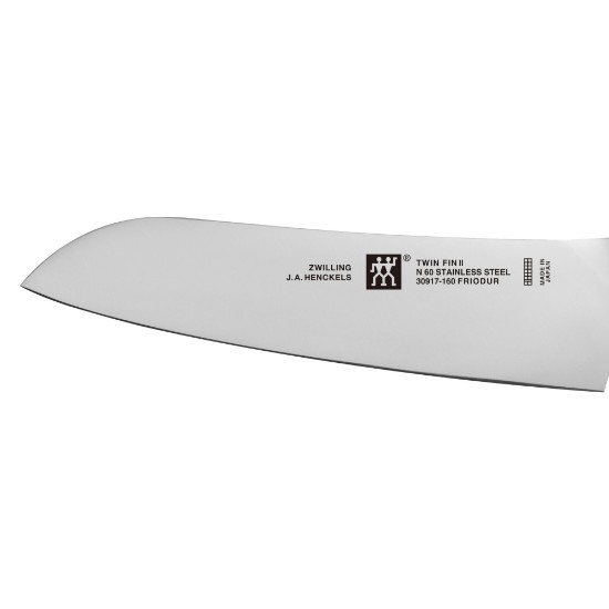 Zwilling - 17 cm-es TWIN Fin II  Santoku kés