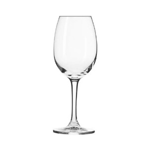 6 db fehérboros pohár készlet, kristályos üvegből, 240 ml, "ELITE" - Krosno