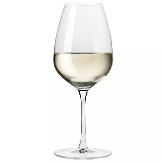 2 részes fehérboros pohár készlet, kristályos üvegből, 460ml, "Duet" - Krosno