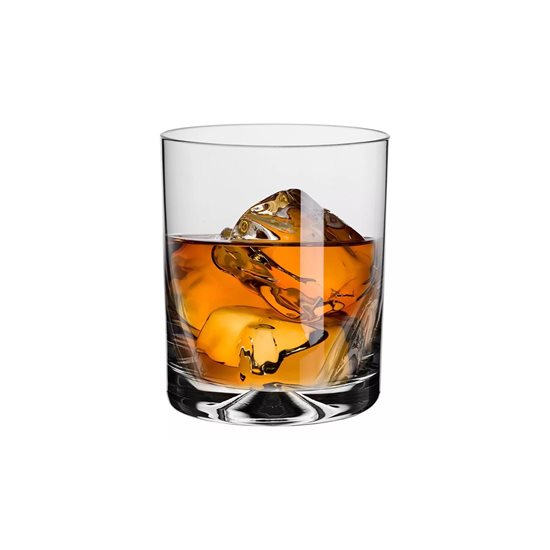 6 részes whiskys pohár készlet, üvegből, 260ml, "Mixology" - Krosno