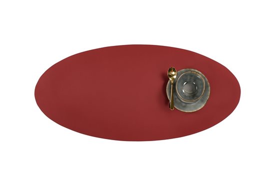 Traversa masa, 33x70 cm, "Togo", Red - Tiseco