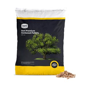 Keményfa pellet, tölgy, 10 kg, "Premium" - Ooni