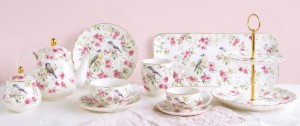 Nuova R2S - 300 ml - es "Tavaszi idő" 2 porcelán kávéscsésze