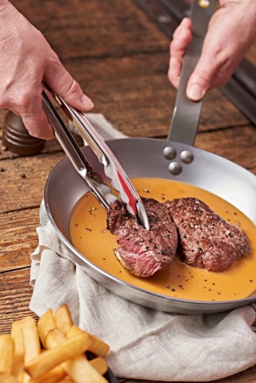 de Buyer - Multifunkciós konyhai csipesz, rozsdamentes acél, 24 cm