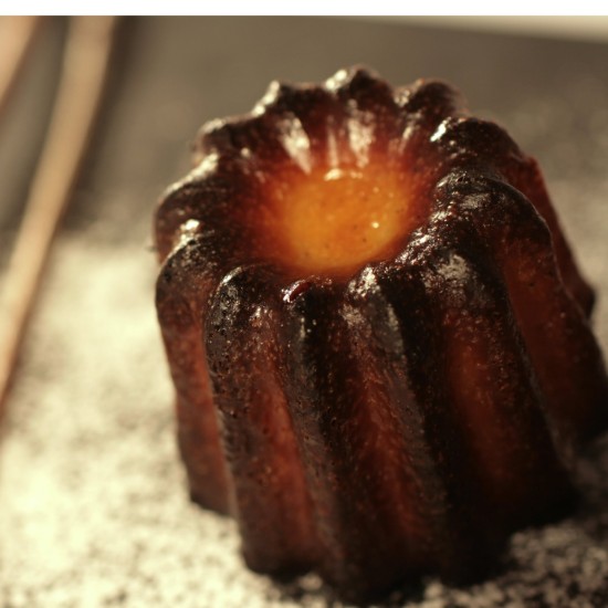 Sütőforma kannelekhez, réz, 3,7 × 3,3 cm – de Buyer