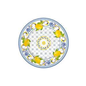 Desszerttál, porcelán, 19cm, "Positano" - Nuova R2S