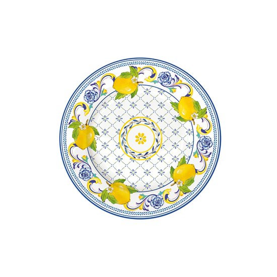  Nuova R2S - "Positano" Desszertes tányér, porcelán, 19cm