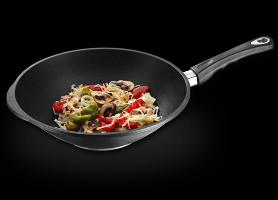 AMT Gastroguss Wok serpenyő - 32 cm