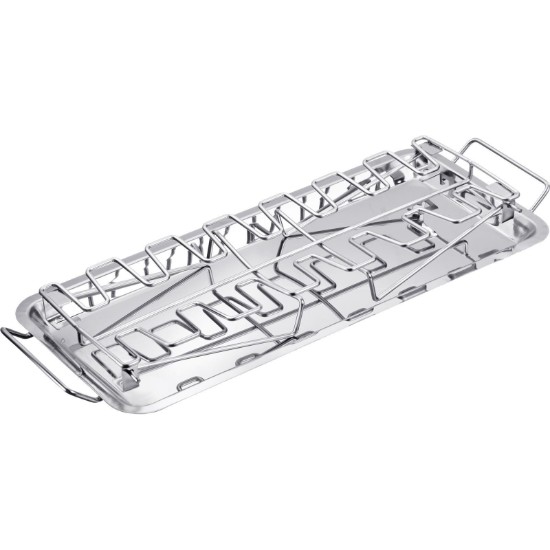 Westmark - Csirkecomb tartó, sütőbe, rozsdamentes acél, 12x32cm 
