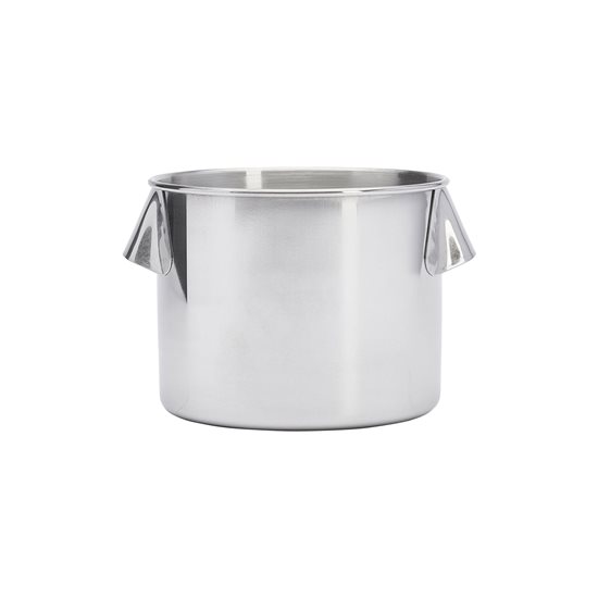 Tartály élelmiszer tárolására és mosdókagylóhoz, rozsdamentes acél, 16cm/2,5L - de Buyer