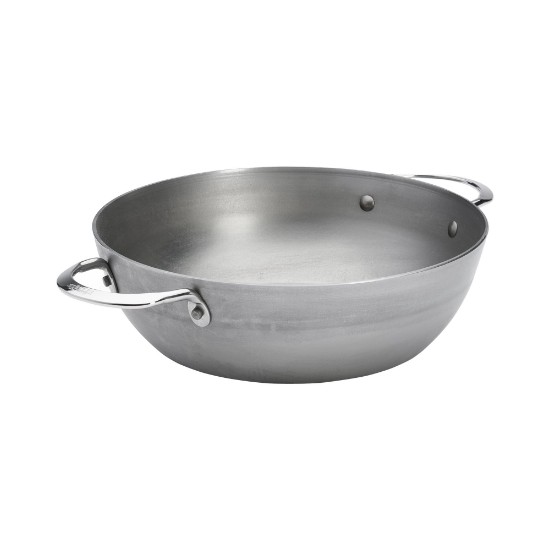 de Buyer 2 fogantyús sauté serpenyő 24 cm acél "Mineral B"