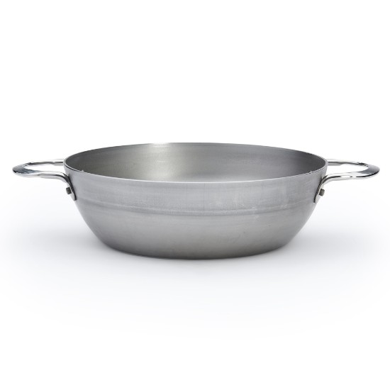 de Buyer 2 fogantyús sauté serpenyő 24 cm acél "Mineral B"