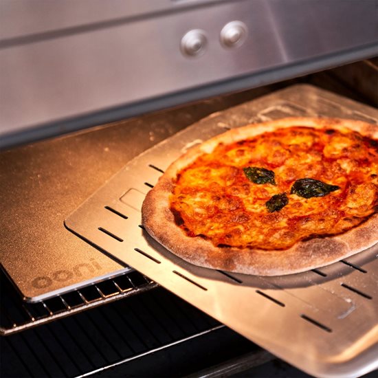 Pizza sütőlap, rozsdamentes acél, 34,2 x 34,2 cm, Steel 13 - Ooni