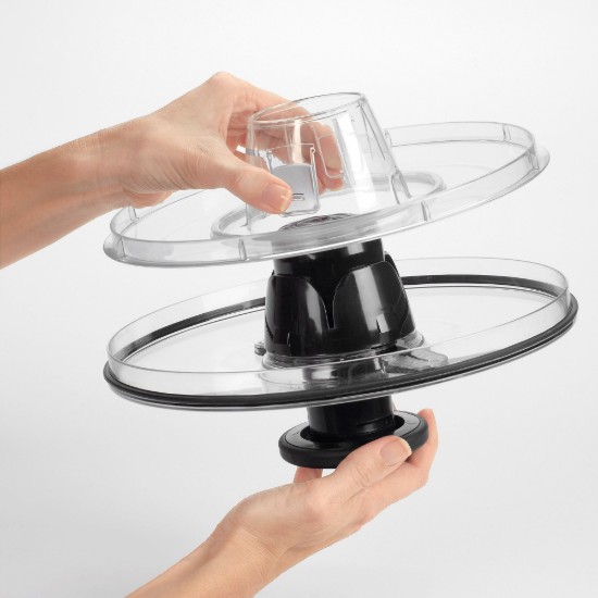Saláta fonó, rozsdamentes acél, 26cm/5L - ​​OXO