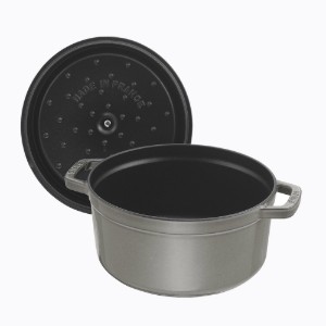 Staub cocotte fazék 26 cm/5,2 l, Graphite Grey
