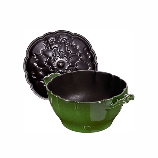 Staub Cocotte öntöttvas edény 22 cm/3l, "Artichoke"