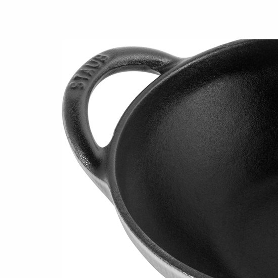 Staub mini Wok, 16 cm, Graphite Grey