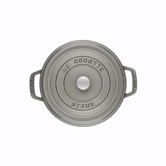 Cocotte főzőedény 16 cm/1,2, Graphite Grey - Staub